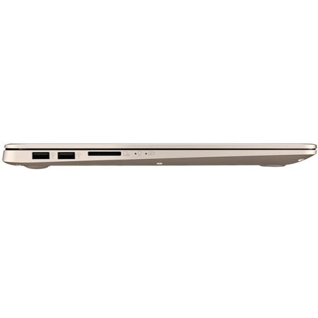 Ultrabook ASUS 15.6'' VivoBook S15 S510UQ, FHD, Procesor Intel Core i7-8550U, 8GB DDR4, 1TB, GeForce 940MX 2GB, Endless OS, Gold Metal