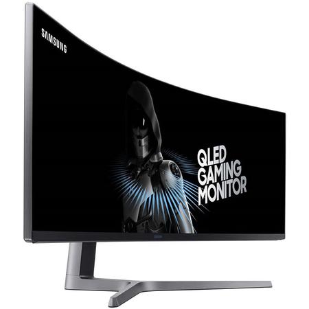 Monitor Samsung gaming curbat LC49HG90 49", Super Ultra-wide screen, HDMI, Display Port, mini Display Port, Negru