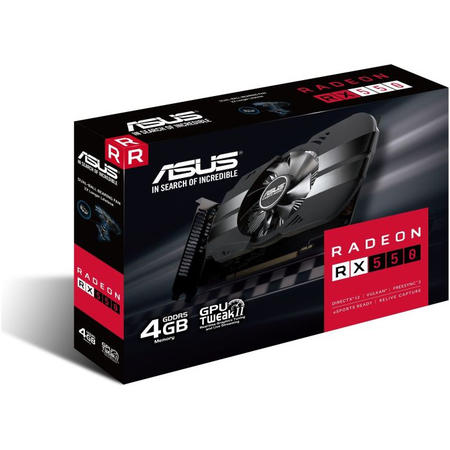 Placa video ASUS Radeon RX 550 Phoenix 4GB DDR5 128-bit