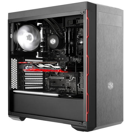 Carcasa Cooler Master MasterBox MB600L Red