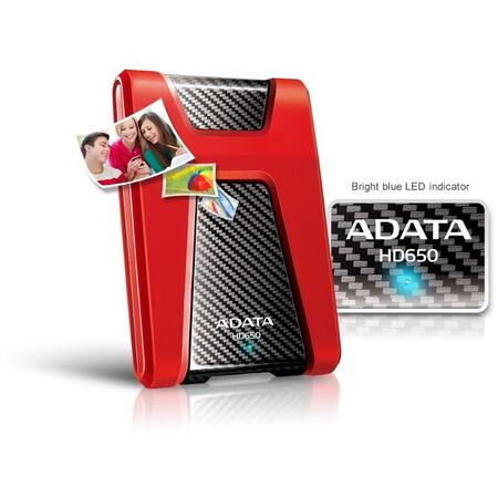 HDD Extern Durable HD650 2TB USB3.1, Red