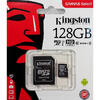 KINGSTON Card MicroSDXC 128GB, Clasa 10 UHS-I, adaptor SD inclus