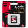Card de memorie Kingston SDHC Canvas React, 32GB, Class 10, 100R, UHS-I U3, V30