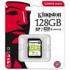 KINGSTON Card SD 128GB SDXC, Clasa 10, UHS-I