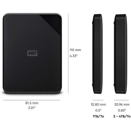 HDD Extern Elements Portable SE, 1TB, 2.5", USB3.0