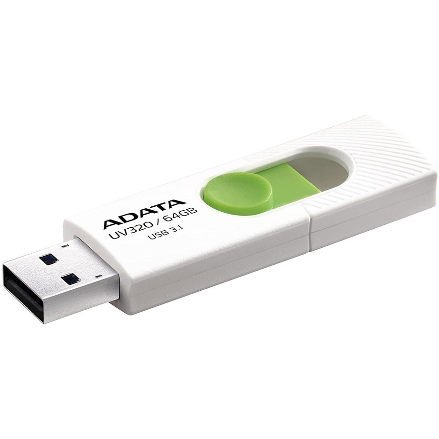 Memorie USB UV320 64GB, white/green retail, USB 3.1