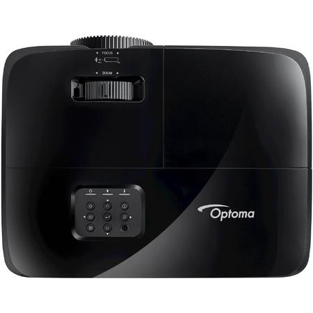 Videoproiector Optoma S322e, DLP, SVGA 800x 600, 3800 lumeni, 22.000:1, 4:3 native, 16:9 compatible, 3D ready