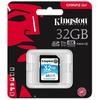 KINGSTON SD Card, SDHC, 32GB, CLASS 10 U3