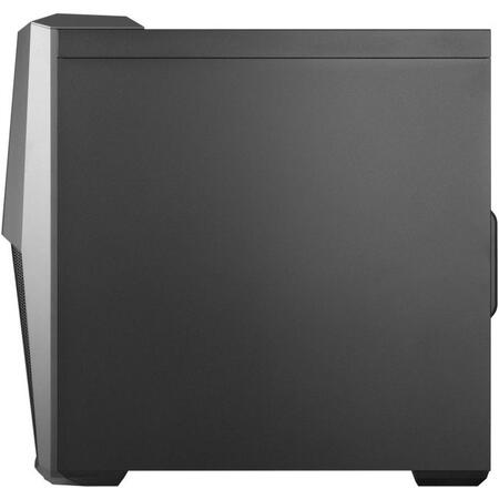 Carcasa MasterBox MB500, without PSU, Black, Steel, Plastic, Tempered Glass