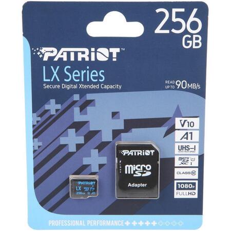 Card memorie LX Series 256GB MICRO SDXC V10 up to 90MB/s