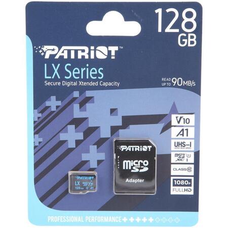 Card memorie LX Series 128GB MICRO SDXC V10 up to 90MB/s
