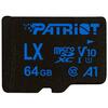 Patriot Card memorie LX Series 64GB MICRO SDXC V10 up to 90MB/s