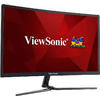 Monitor LED ViewSonic Gaming VX2458-C-MHD Curbat 23.6 inch 1 ms Black FreeSync 144 Hz