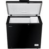 Lada frigorifica Heinner HCF-205NHBKA+, 200 l, Control electronic, Waterproof Display, Lumina LED, Clasa A+, Negru