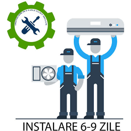 Talon instalare 6-9 zile lucratoare cu kit inclus