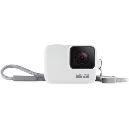 Accesoriu Camere video GoPro Sleeve + Lanyard White