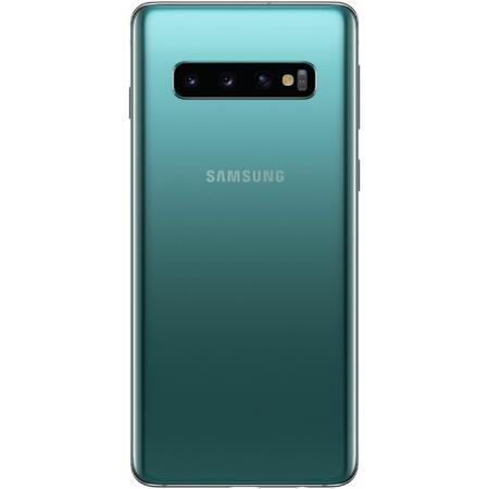 Telefon mobil Samsung Galaxy S10, Dual SIM, 128GB, 8GB RAM, 4G, Verde