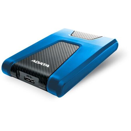 HDD extern 2TB, HD650, 2.5", USB3.1, Rezistent la zgarieturi, Albastru