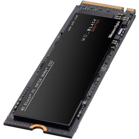 SSD Black SN750 NVMe, 500GB M.2 PCI-E 3470/2600MB/s