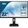 Monitor LED AOC 22P1D 21.5 inch 2 ms Black