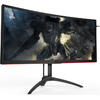 Monitor LED AOC Gaming AG352UCG6 Curbat 35 inch 4 ms Black G-Sync 120Hz