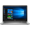 Laptop DELL 17.3'' Inspiron 5770 (seria 5000), FHD, Intel Core i3-7020U , 4GB DDR4, 1TB, GMA HD 620, FingerPrint Reader, Linux, Silver