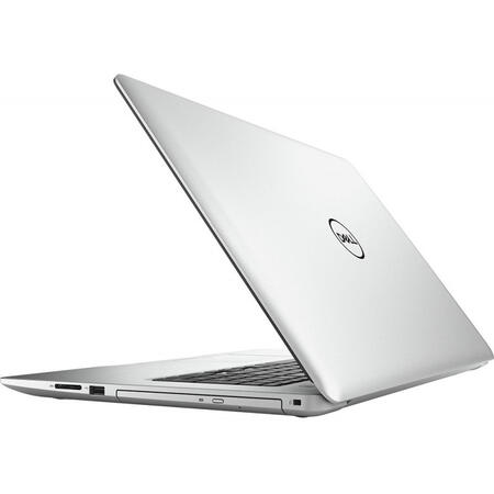 Laptop DELL 17.3'' Inspiron 5770 (seria 5000), FHD, Intel Core i3-7020U , 4GB DDR4, 1TB, GMA HD 620, FingerPrint Reader, Linux, Silver
