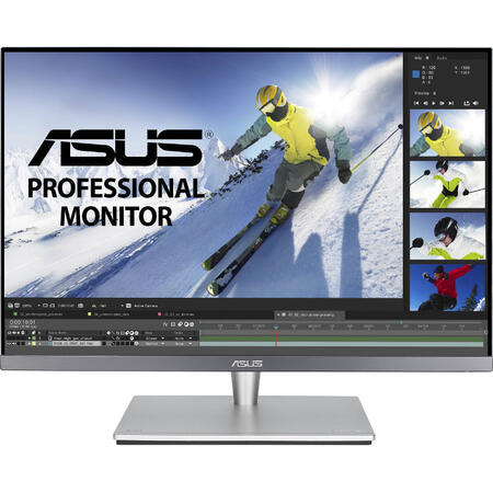 Monitor LED ASUS PA24AC 24.1 inch 5 ms Gray USB C