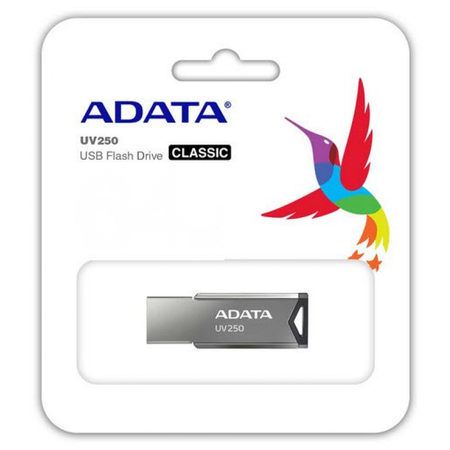 Memorie USB UV250, 16GB, 2.0, Metalic, Argintiu