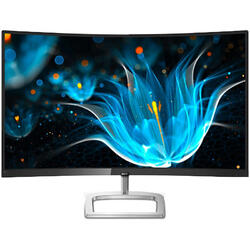 Monitor LED Philips 278E9QJAB Curbat 27 inch 4 ms Silver-Black