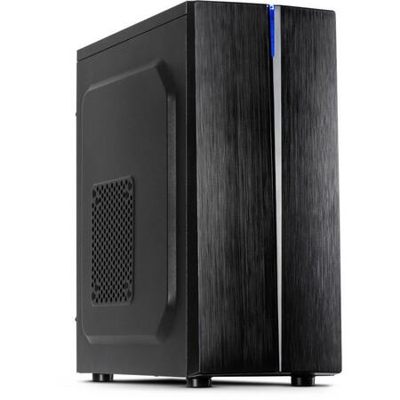 Carcasa B-48 neagra, SECC Steel ATX Mid Tower Case, fara sursa
