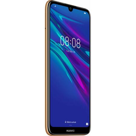 Telefon mobil Huawei Y6 2019, Dual SIM, 32GB, 4G, Amber Brown