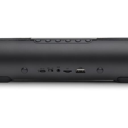 SoundBar PC 20W (2x10W), Bluetooth: V4.2, AUX, USB, Radio FM, negru