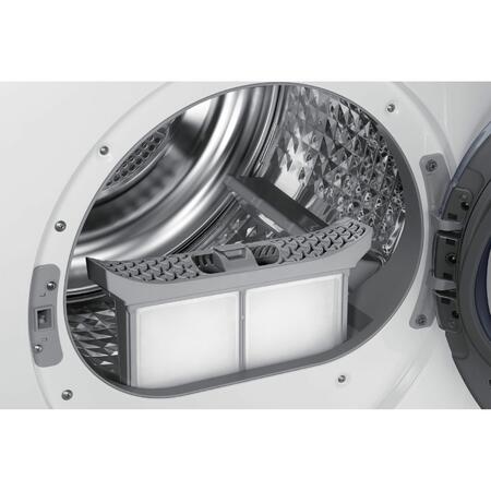 Uscator de rufe Samsung DV90M6200CW , 9kg, Pompa de caldura, Smart Control , Clasa A+++, Alb