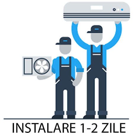Talon instalare 1-2 zile lucratoare, 18 - 24.000 BTU