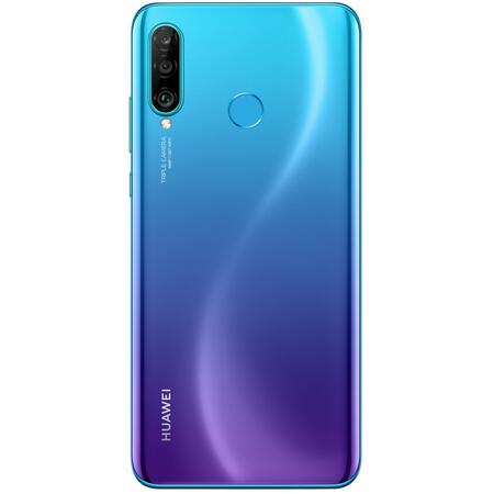Telefon mobil Huawei P30 Lite, Dual SIM, 128GB, 4G, Albastru