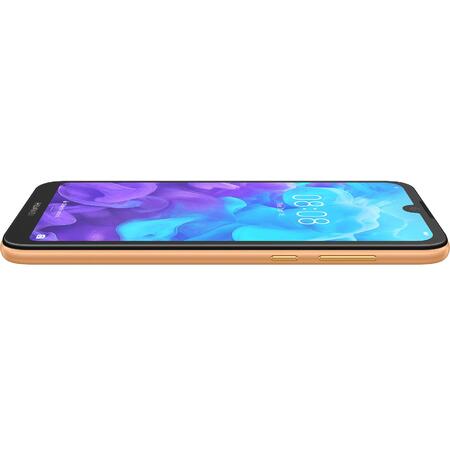 Telefon mobil Huawei Y5 2019, Dual SIM, 16GB, 4G, Amber Brown