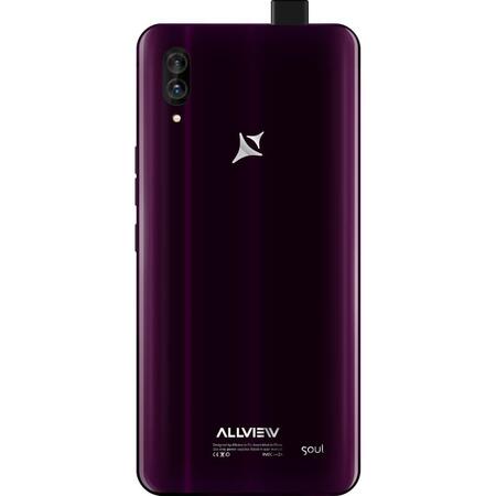 instead finish material Telefon Allview Soul X6 Xtreme, Dual SIM, 64GB, 4G, Urban Violet - Pret:  0,00 lei - Badabum.ro