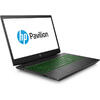 Laptop HP Gaming Pavilion 15-cx0009nq, FHD IPS 144Hz, Intel Core i7-8750H , 8GB DDR4, 1TB 7200 RPM, GeForce GTX 1050 Ti 4GB, FreeDos, Shadow Black