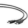 Gembird Cablu DisplayPort la HDMI  3m, (T/T), black