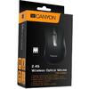 CANYON Mouse wireless optical 3 buttons, DPI 800, Black