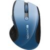 CANYON Wireless mouse, optical tracking - blue LED, 6 buttons, DPI 1000/1200/1600, Blue Gray pearl glossy