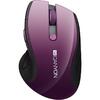CANYON Wireless mouse, optical tracking - blue LED, 6 buttons, DPI 1000/1200/1600, Purple pearl glossy