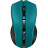 CANYON Wireless optical mouse 4 buttons, DPI 800/1200/1600, green