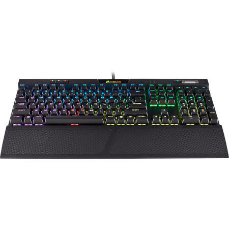 Tastatura Gaming Corsair K70 MK.2 RGB LED - Cherry MX Red - Layout US Mecanica