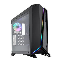 CORSAIR Carcasa Carbide Series Spec-Omega RGB ATX Mid-Tower,Tempered Glass,Black