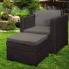 Keter Set mobilier gradina Curver Provence Chillout, maro