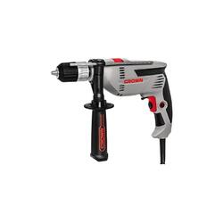 CROWN Masina de gaurit si insurubat cu percutie (bormasina) CT10129C, 750 W, 2800 RPM, 13 mm
