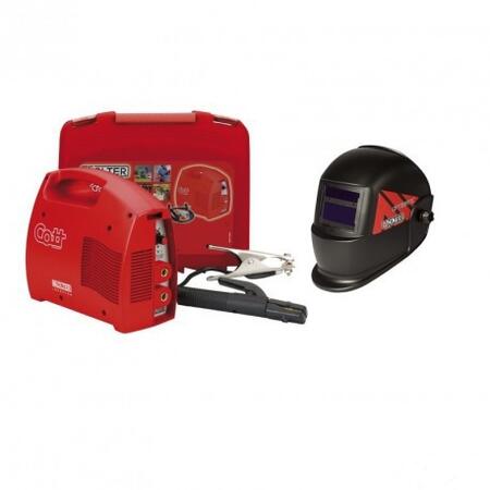 Invertor sudura COTT155+KIT, 150 A electrod, 1.6-4mm, 3.5Kg + casca de protectie