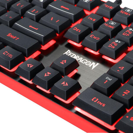 Kit tastatura si mouse Redragon S107 Gaming Essentials 3 in 1